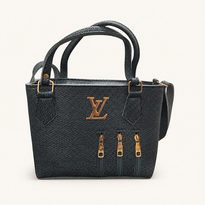 Luxury Black Tote Bag for Women