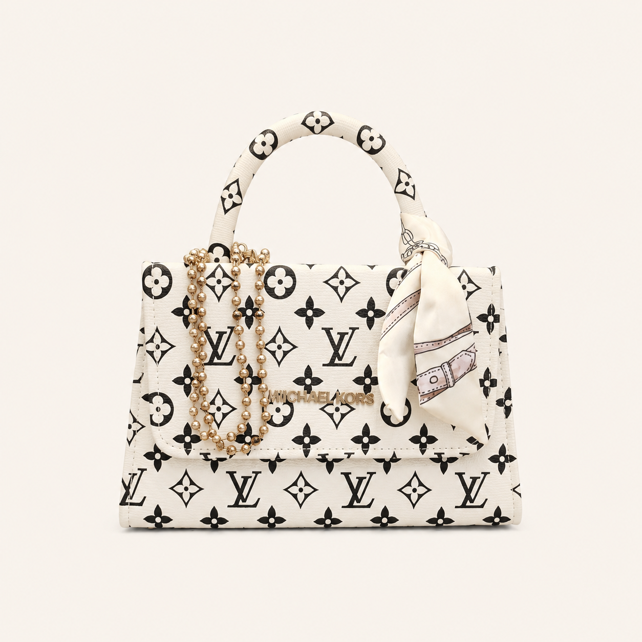 Luxury White Designer Style Bag