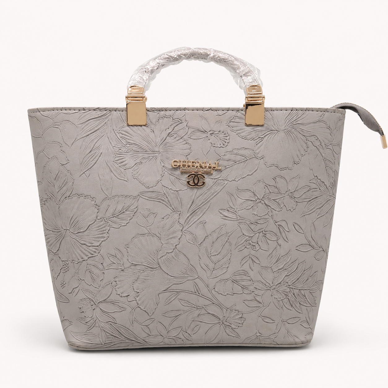 Luxury Floral Tote Handbag