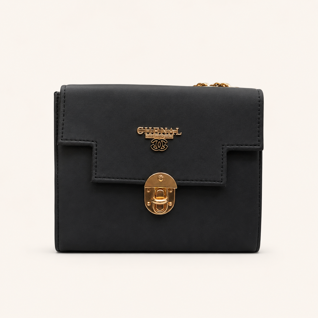 Luxury Black Chain Handbag