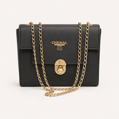 Luxury Black Chain Handbag