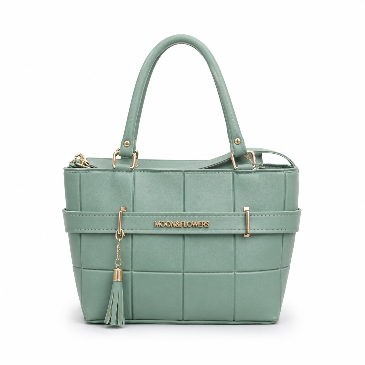 Elegant Tan Tote Handbag
