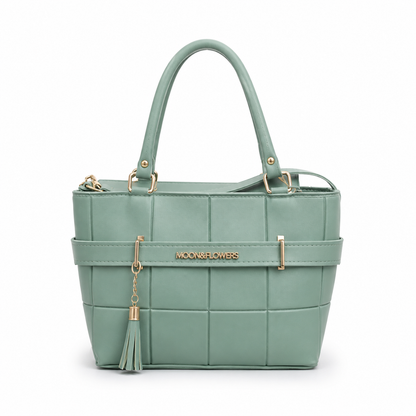 Elegant Tan Tote Handbag