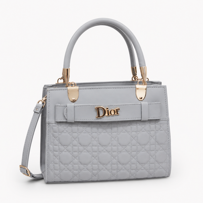 Luxury Black Quilted Handbag for Women – Elegant Designer Style Tote Bag with Shoulder Strap